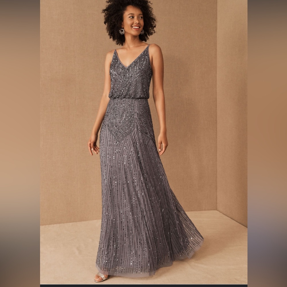 BHLDN Fidelia Beaded Maxi Dress